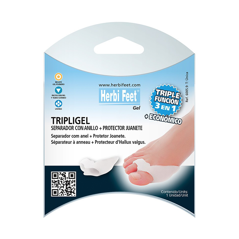 8060059-1.jpg Tripligel Separador Com Anel e Protetor Joanete - Image 1